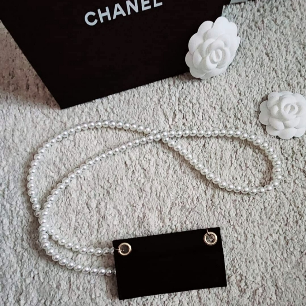 5️⃣0️⃣0️⃣ CHANEL Micro Purse/ Pearl Coin Purse - Picture 9 of 16